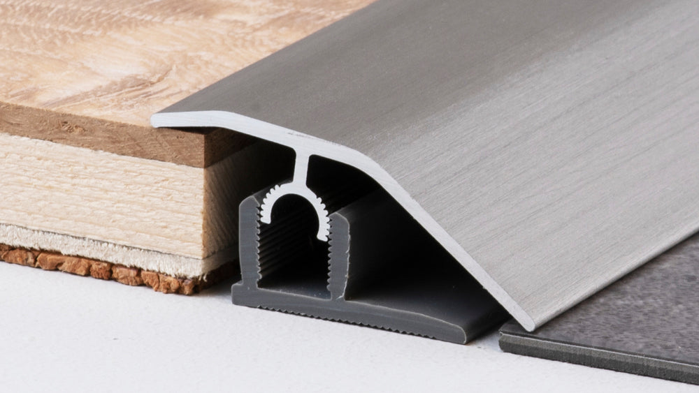 Profil für Bodenbeläge Anpassung silber 100cm