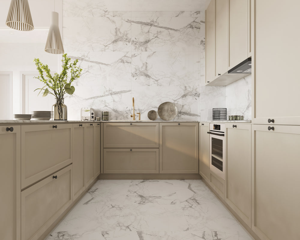 Calacatta Snow Bodenfliese