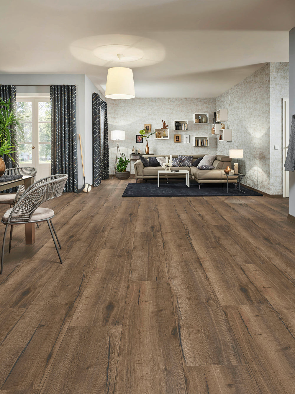 Laminat Oak Kolonial Brown Breitdiele
